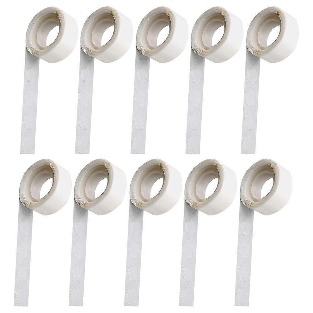 Clear Balloon Glue Removable Adhesive Points Wall Balloon Attachment Craft Enthusiasts 5x5cm 15 Rolls