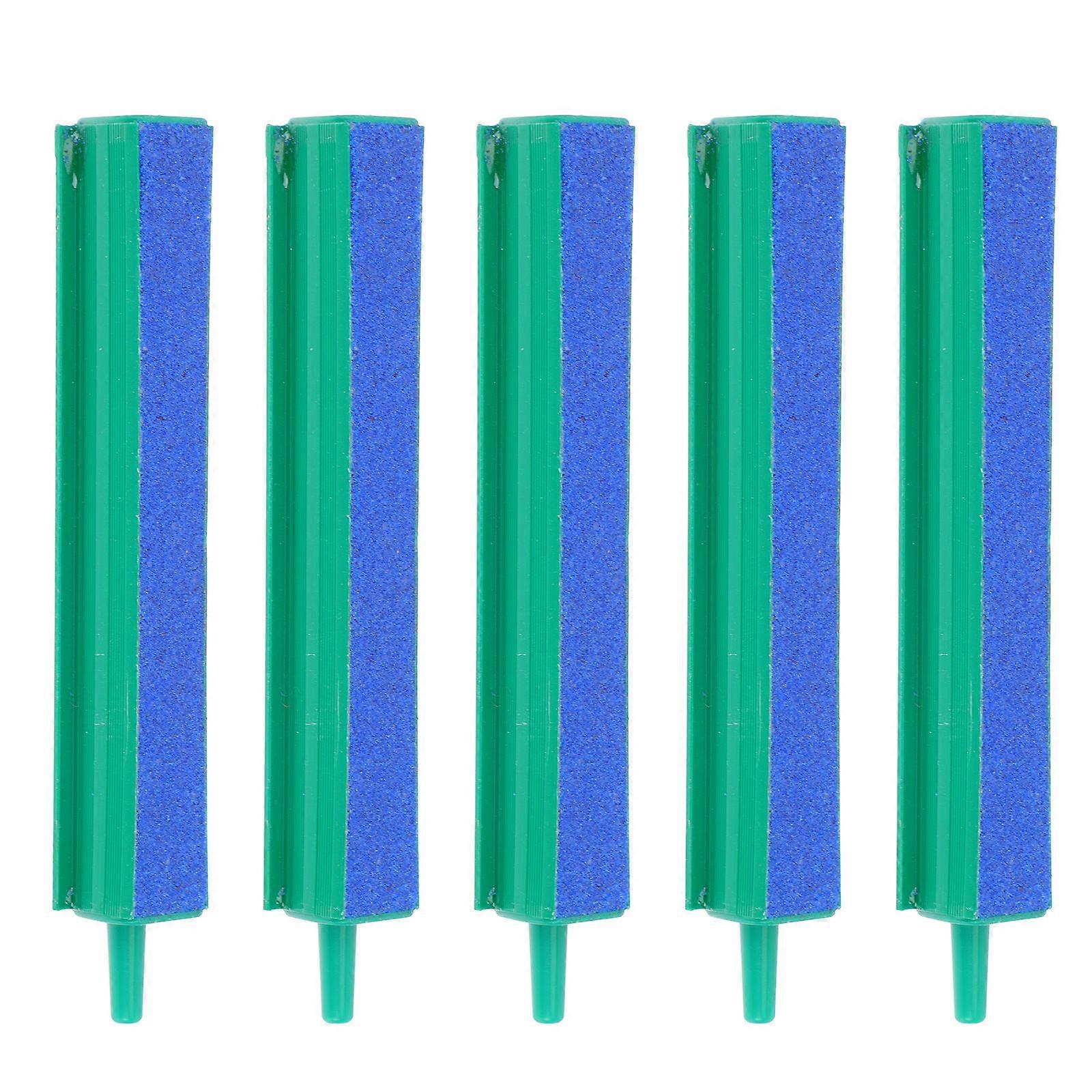 5 Pcs Fish Tank Air Stone Bubble Diffuser Bar Oxygen Bubble Stone Set