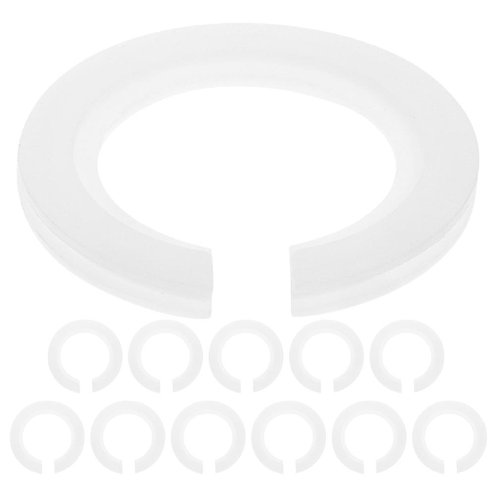 Lamp Shade Converter Ring Plastic Adapter For Light Fixtures 12Pack