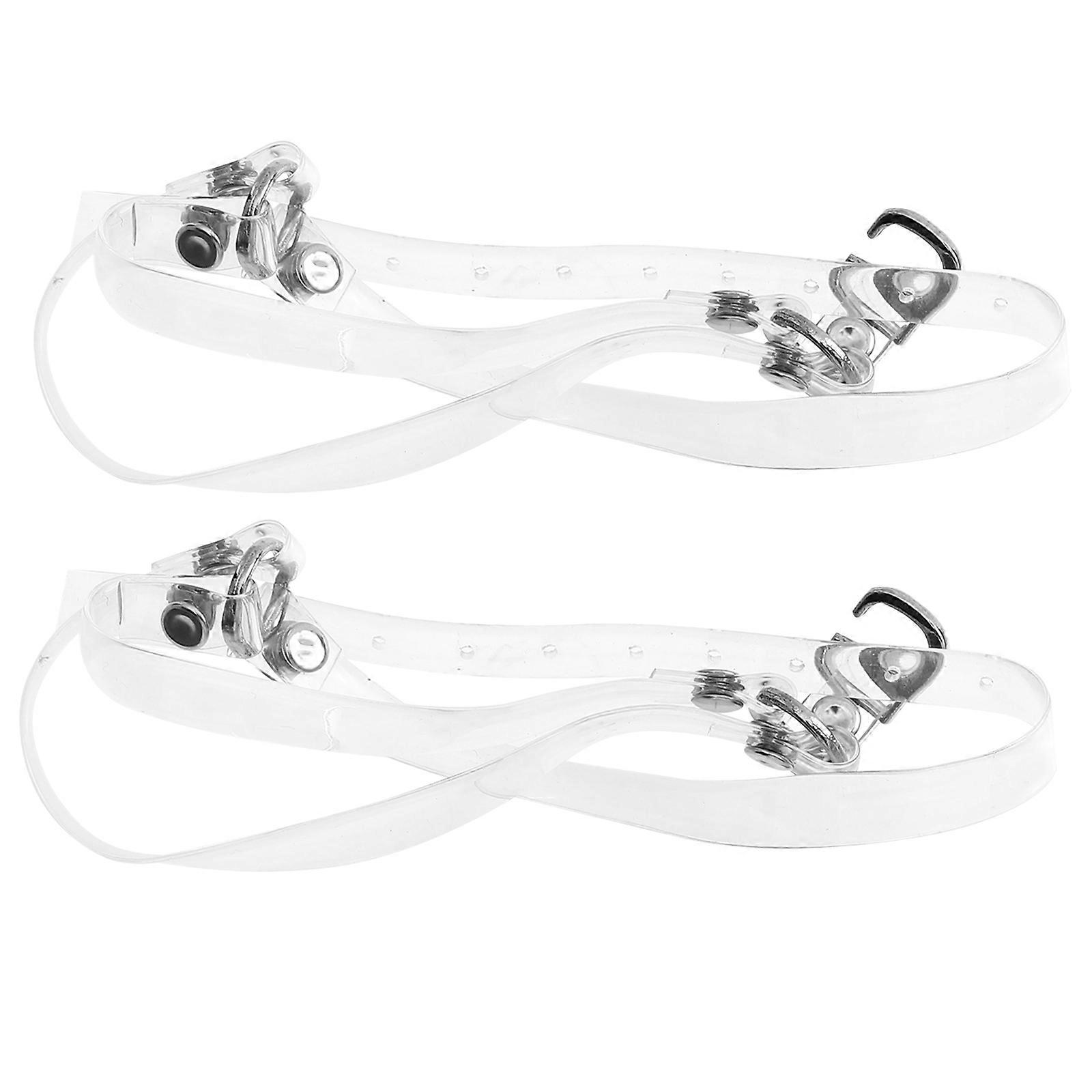 Elastic Slip Resistant High Heel Straps for Women – Transparent Stretchy Laces for Comfortable, Secure Fit and Heel Stabilization