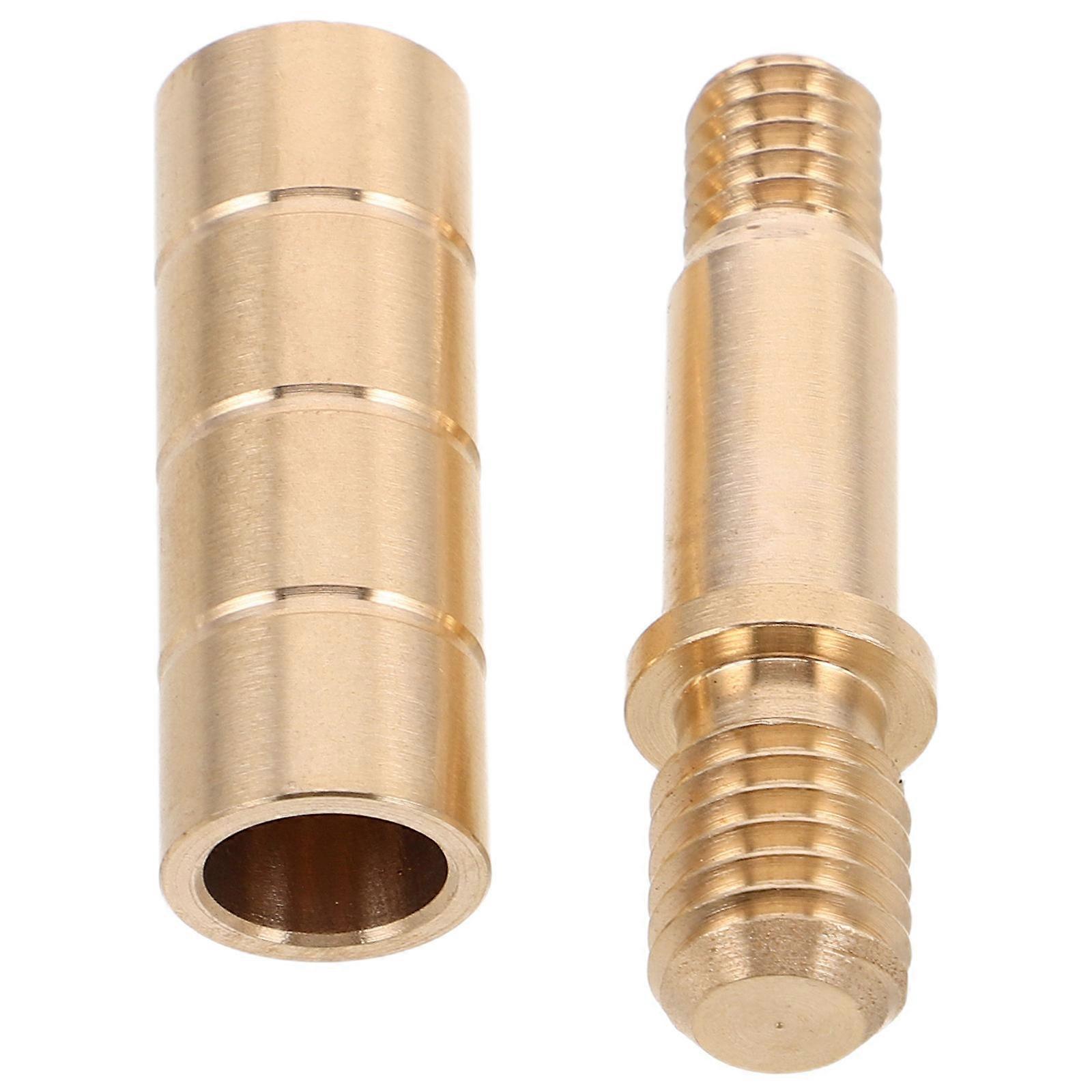 1 Set Billiard Cue Joint Screws – Durable Extension Hardware for Pool Stick Connections, Comfortable Grip Design, Versatile for Various Cue Styles