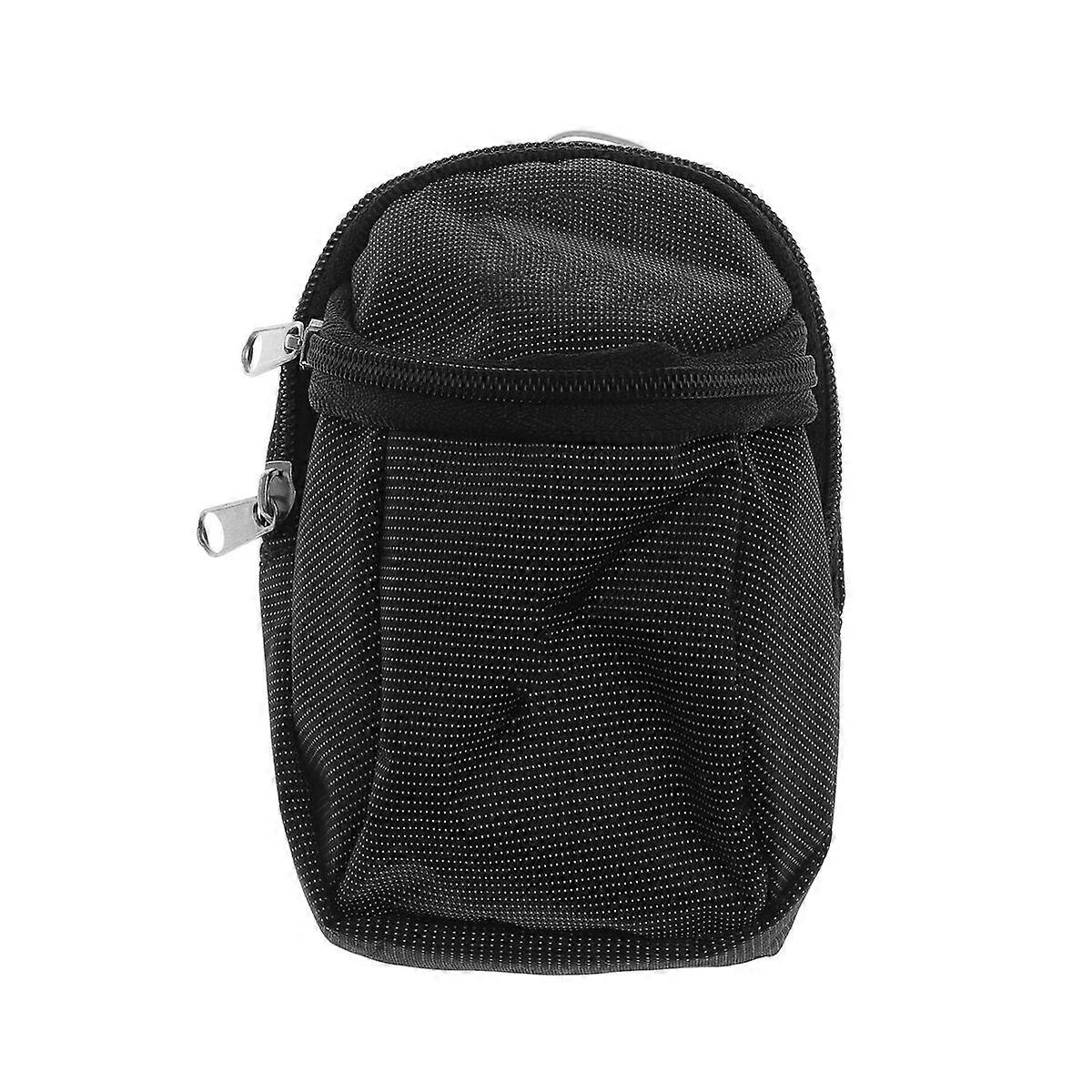 Golf Tee Pouch Men Lightweight Canvas Holder Black For Divot Tool 1Pcs