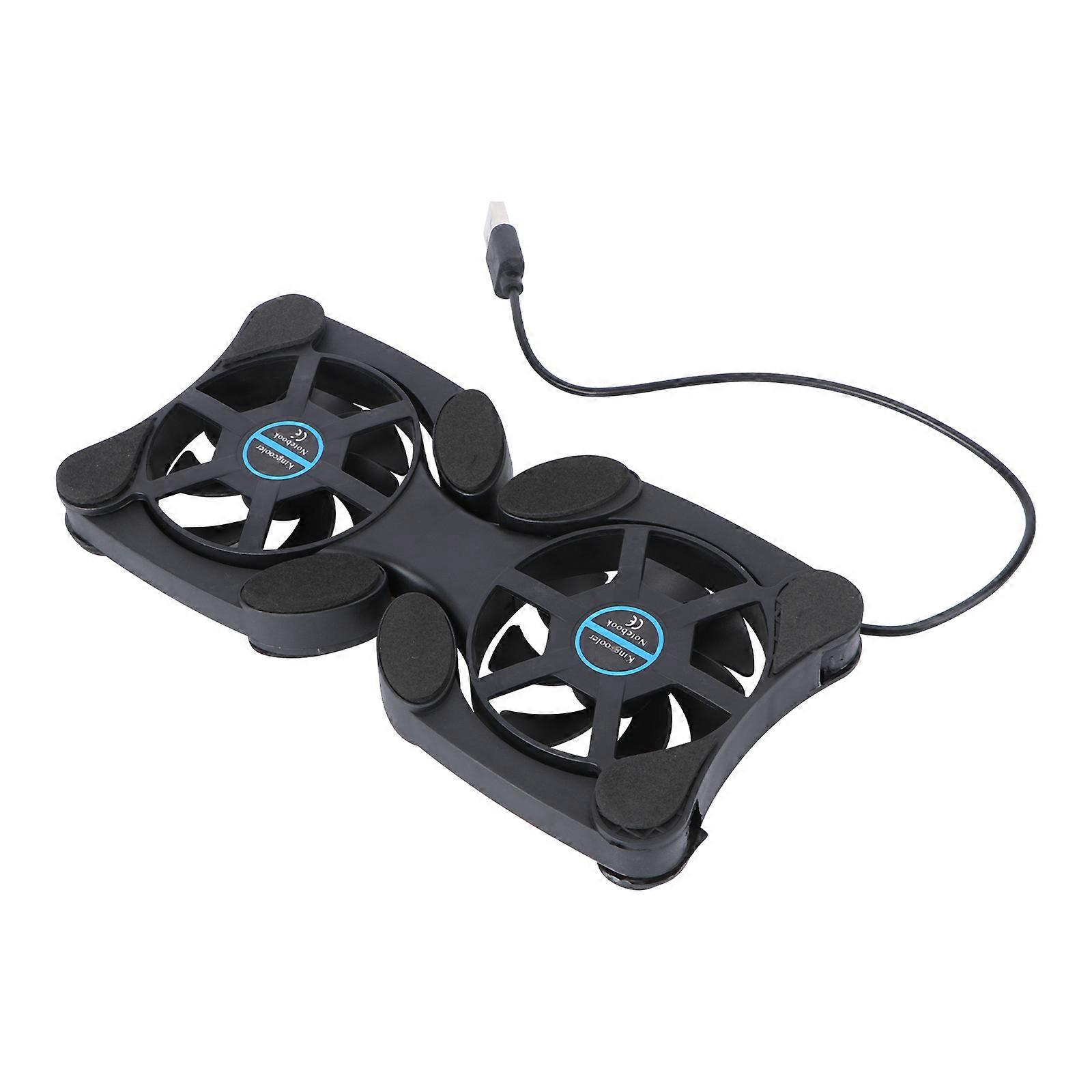 Portable Foldable Laptop Cooler with Efficient Heat Dissipation, Lightweight Cooling Mat for Notebooks, Durable & Slip Resistant Design