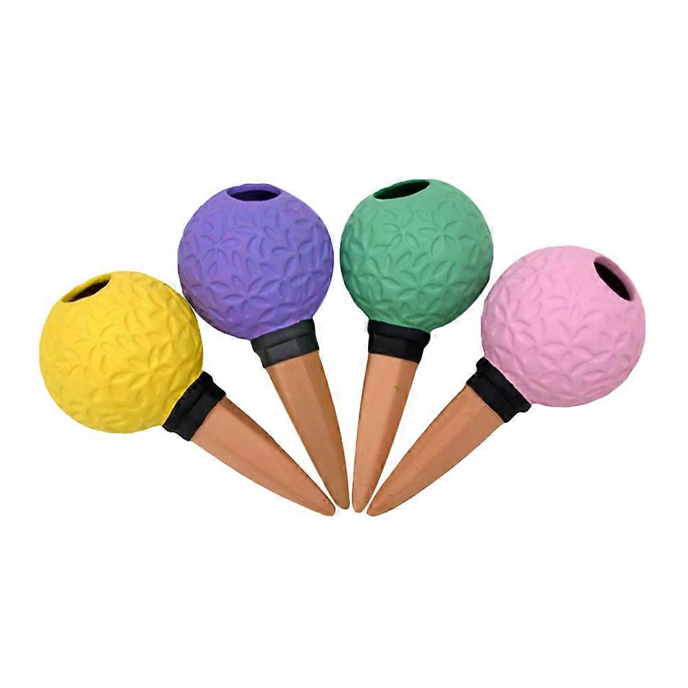 4pcs Automatic Watering Globes for Outdoor Plants – Self Watering Devices with Drip Irrigation for Gardeners and Vacation Use