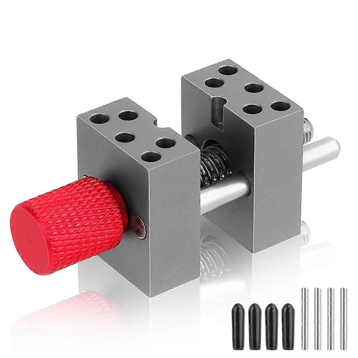 Metal Handy Mini Vise Clamp,Universal Drill- Vice Grip with 10x Alternative Holes for Scale Model H