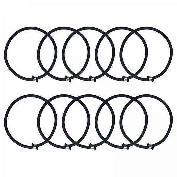 2 x 10Pcs Trampoline Elastic Rope High Jump Bungee Cord for