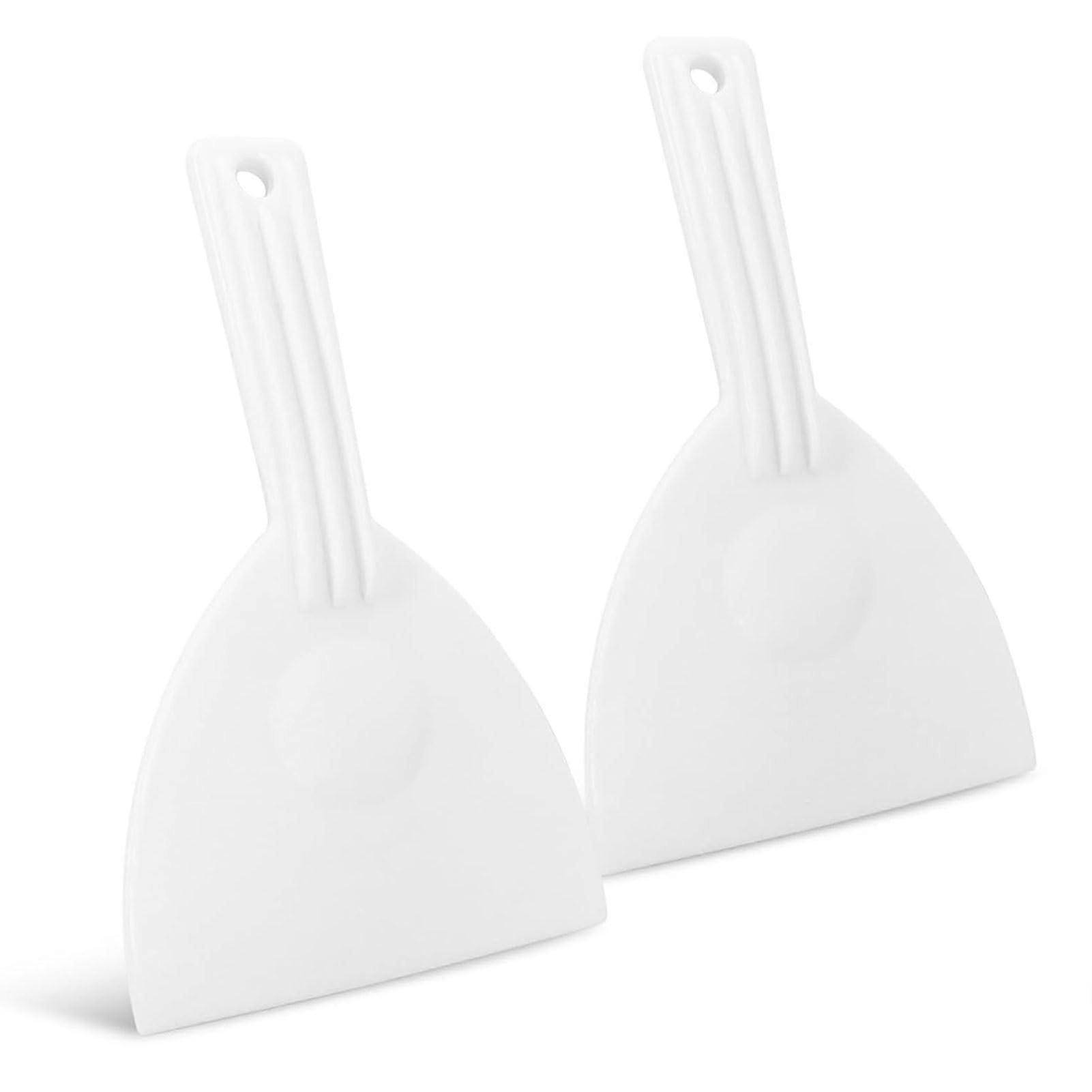 Set of 2 pizza spatulas, dough spatula, flexible, spacesaving with hanging holes