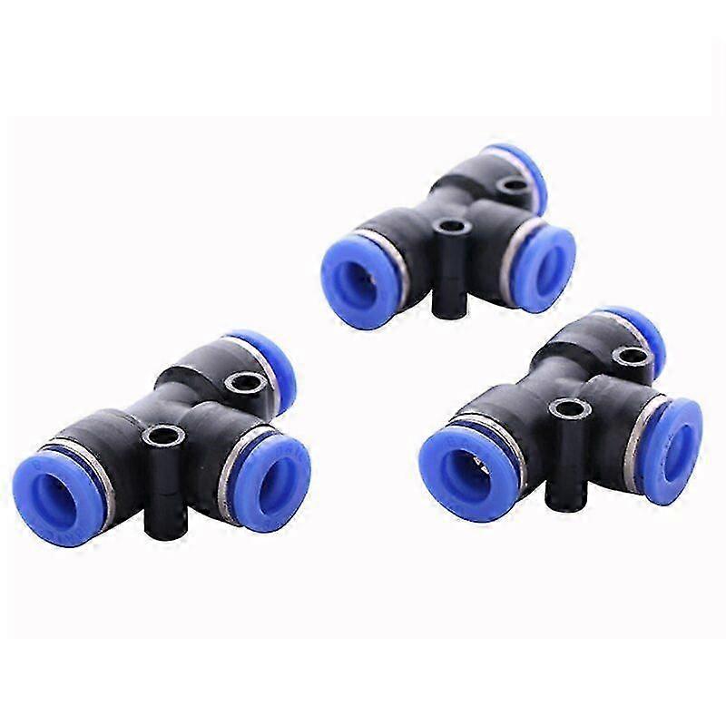 10pcs 6mm Quick Connect Push In Hose Fitting for Water Air Tube-JC