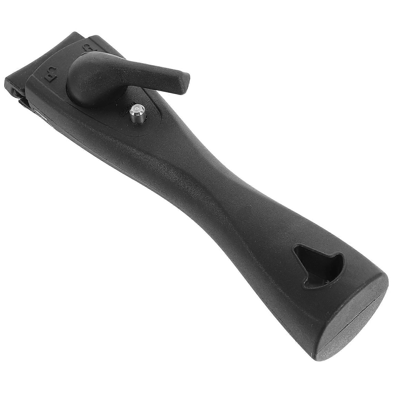 مقبض مطبخ بديل مضاد للحروق قابل للفصل لتجهيزات المطابخ أسود 4x4.3x19 سم مقاوم للحرارة 1 عبوة