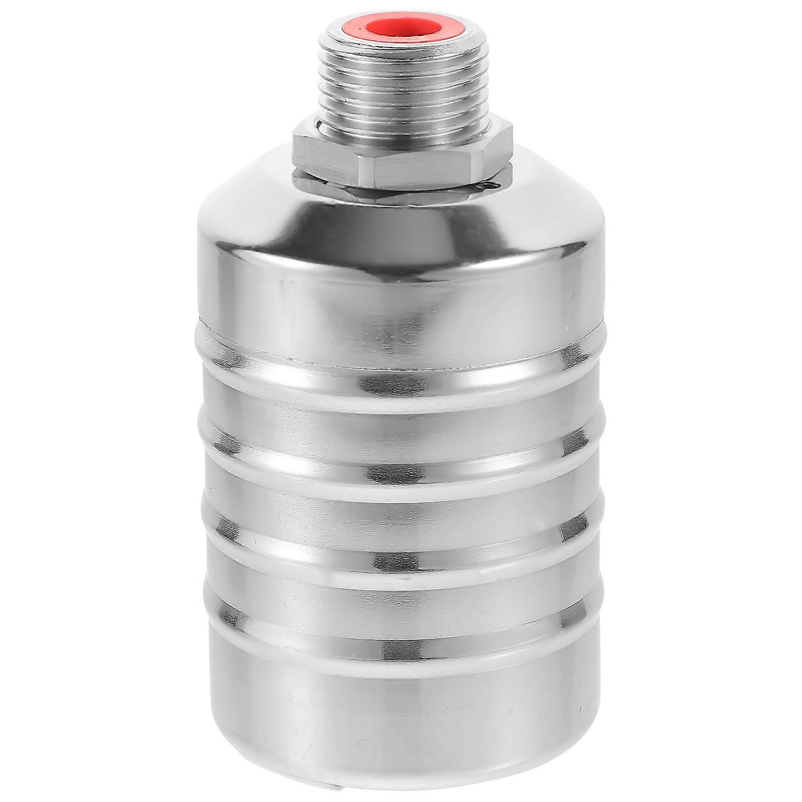 Stable Water Float Valve Water Tank Float Valve Ponds Silver Round Rust Resistance 1Set