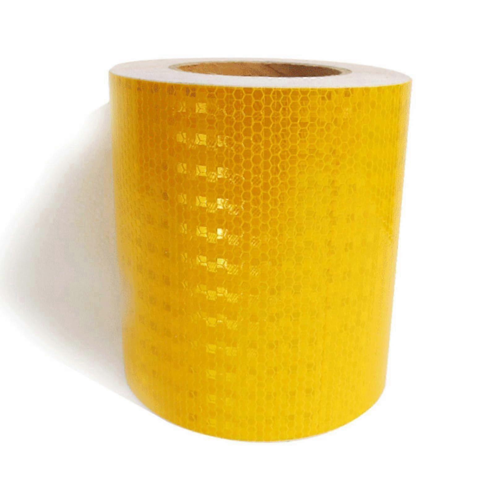 Reflective Tape Stickers, Caution Tape, Reflective Conspicuity Tape for Safety Warning, 5.9 in x 82 FT, Suitable for Various Applications