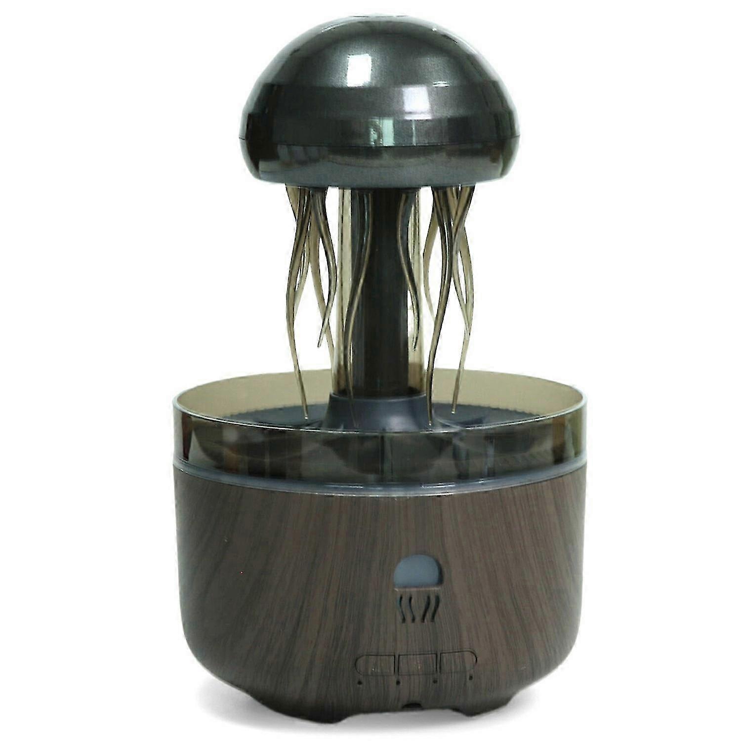 Jellyfish Humidifier for Home Office Desk with 7 Color LED Light and Aromatherapy Diffuser