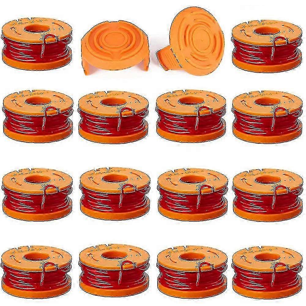 16 Pack Trimmer Line Suitable for Certain Brand Wa0010 Wg175 Spools, 10ft Refills Parts