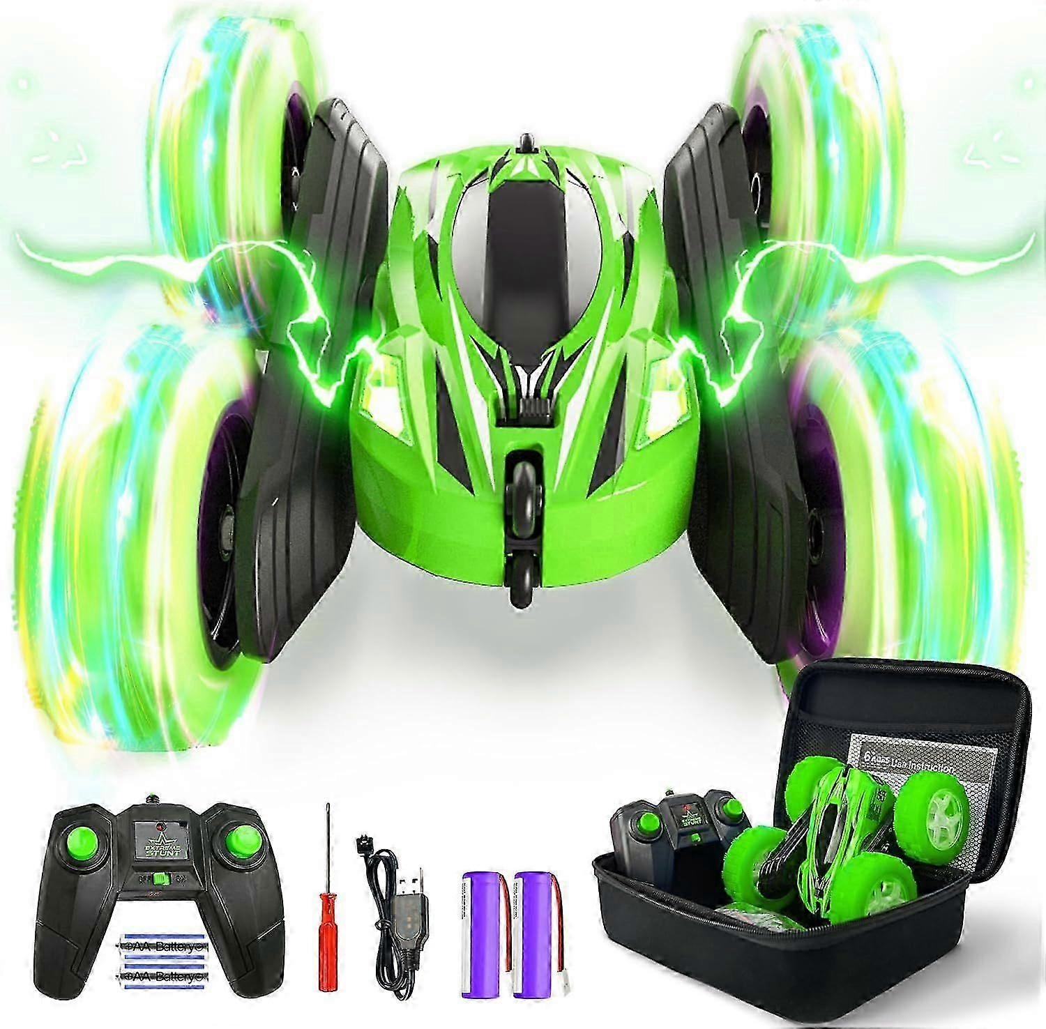 2025 Latest Model Remote Control Car with Case - Upgraded RC Stunt Car with