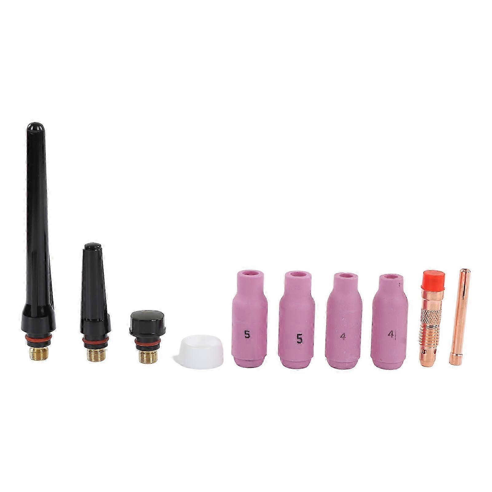 Welding Torch Accessories Ceramic Nozzle Back Caps Connector Kit for Plasma Cutting Use