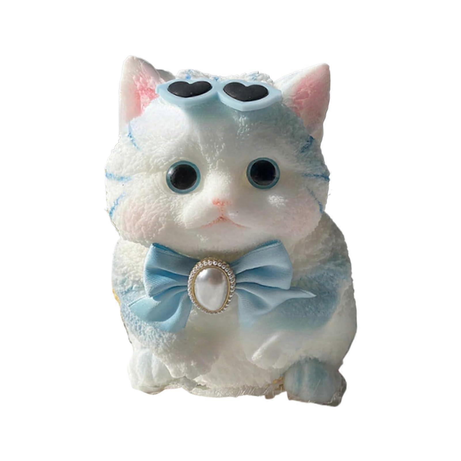 Katzen Taba Squishy Stress Relief Toy, Large Cat Squishies, Fun and Cute Gift Toy, Big Taba Squishy Cat Made of PVC