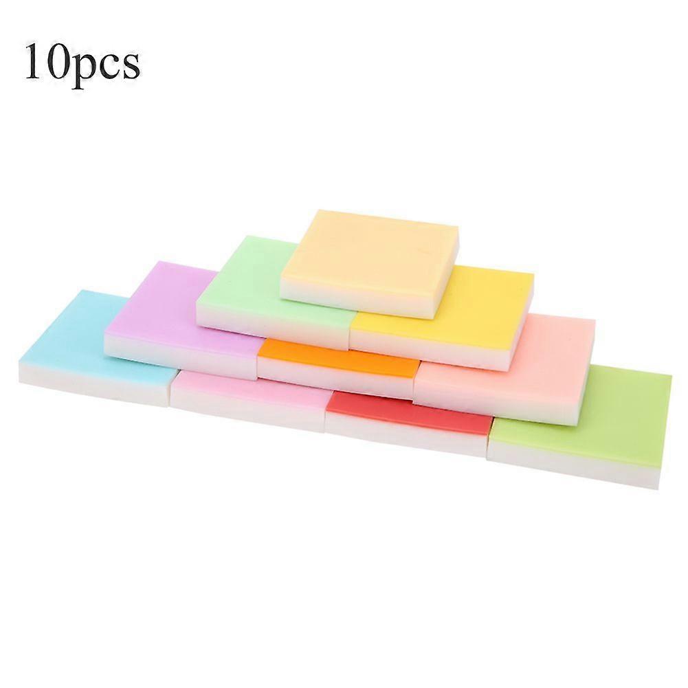 2025 Latest Model  10pcs Double Layer Rubber Stamp Carving Blocks for
