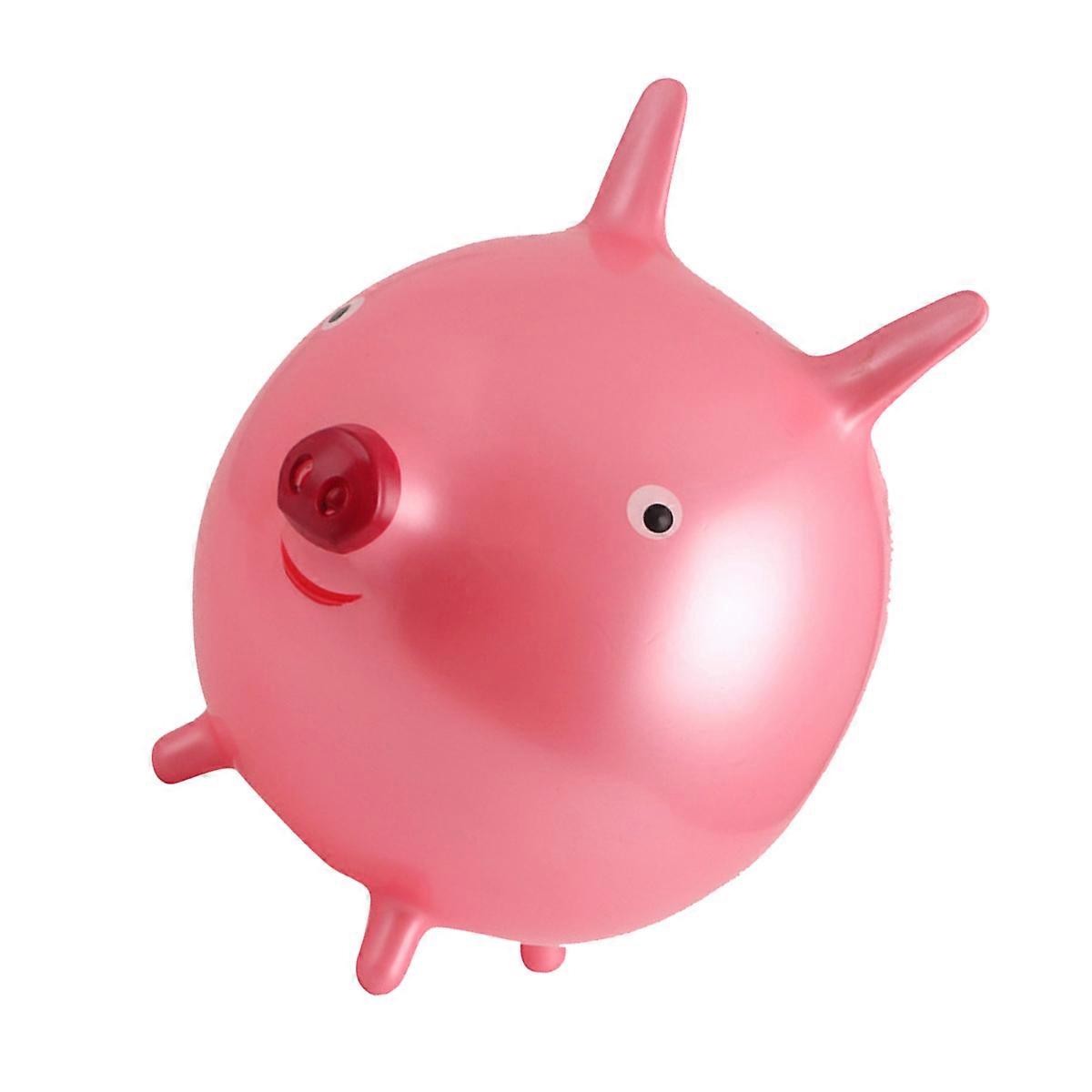 Bouncy Toys For Toddlers Ride On Bouncy Ball Pink Thicken Pvc Material Coordination Development 1Pcs