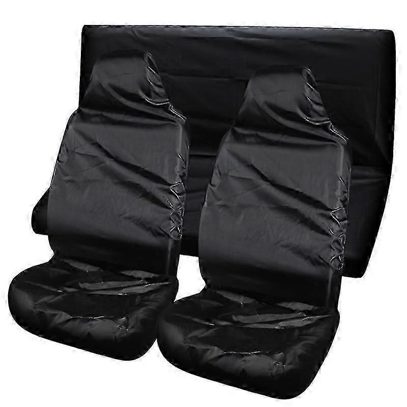 Καλύμματα καθισμάτων αυτοκινήτου 3 Pack Universal Αδιάβροχα καλύμματα μπροστινών καθισμάτων Dustproof Anti-Sweat μπροστινά καλύμματα καθισμάτων