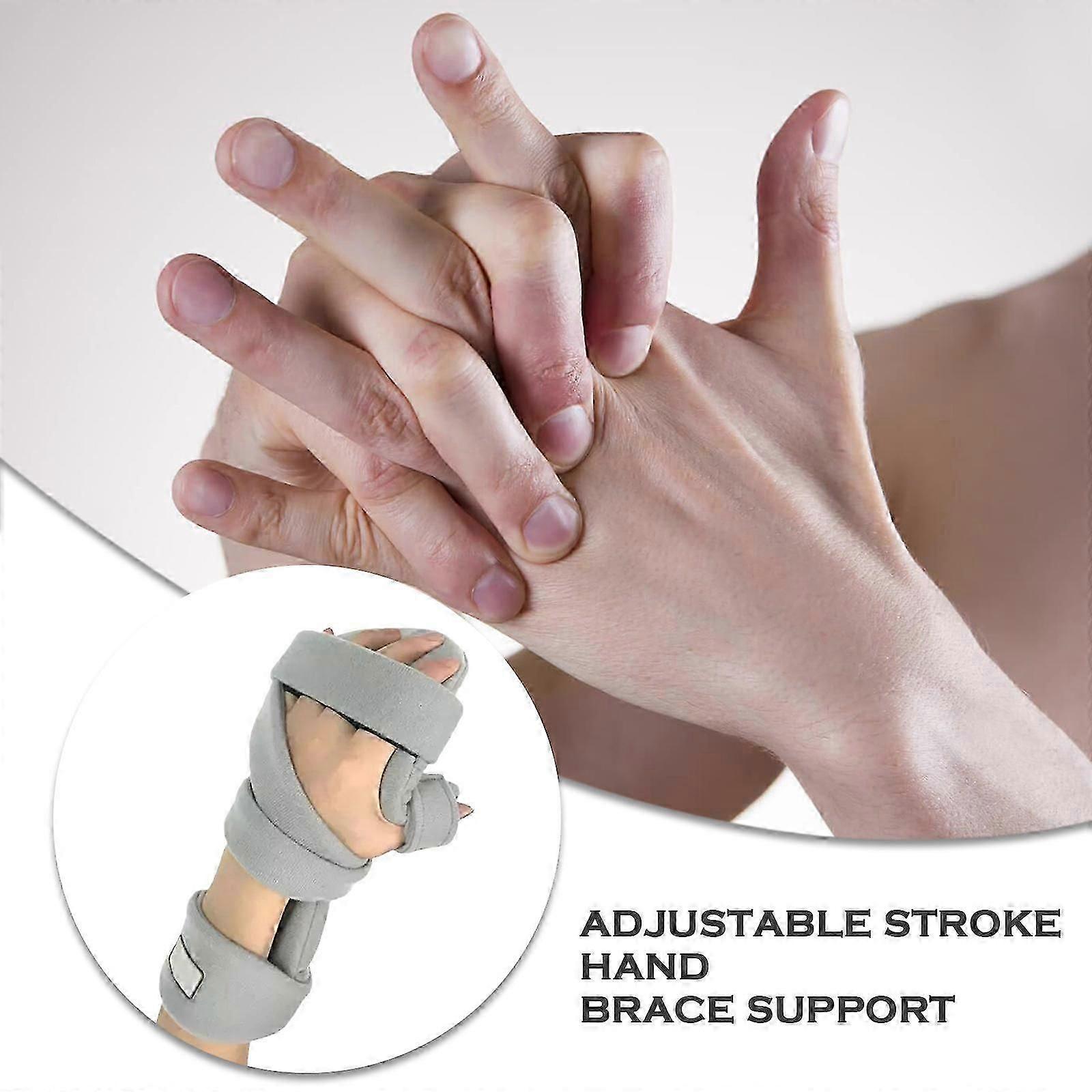 Left (A) $Rehabilitation fingerboard adjustable hand support hand wrist guard wrist fracture fixation protector splint orthopedic correction brace