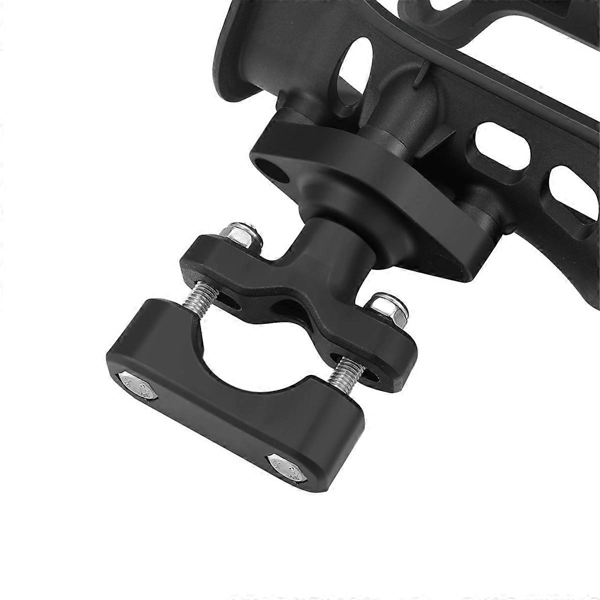 Anti-Theft Motorcycle Cup Holder, Adjustable Bike Water Bottle Holder for 1.95-3.6Inch Diameter, Fit