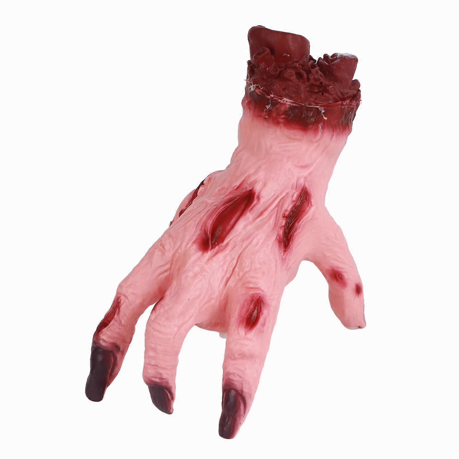 Scary Moving Ghost Hand Halloween Horror Props Running Hand Haunted House Props Trick Toys