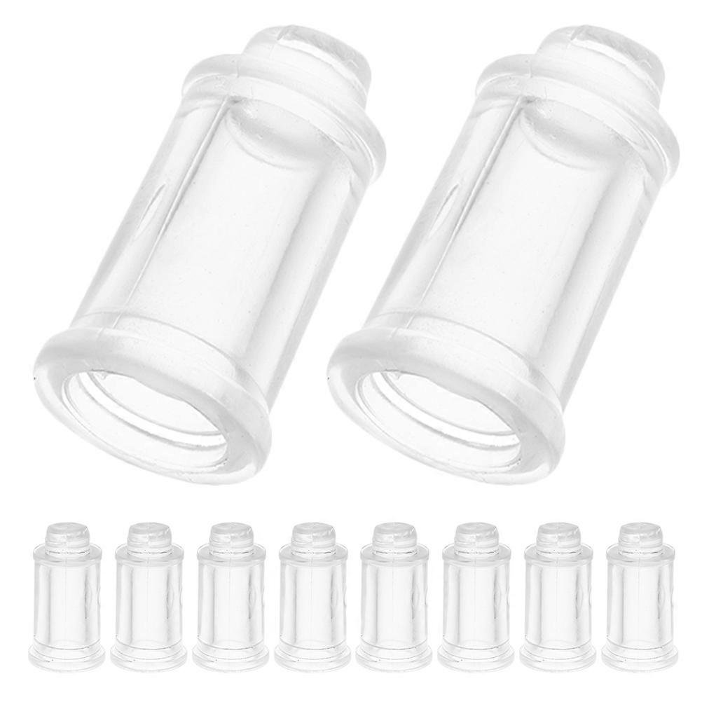 Pan Feet Replacement Scale Pan Feet Stable Support Weighing Applications Transparent Rubber 10Pcs