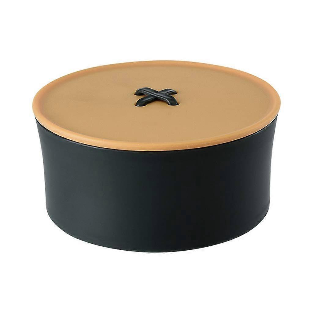 Button Shape Sewing Box Set with Threads for Hand Quilting Embroidery and Sewing Yellow Green