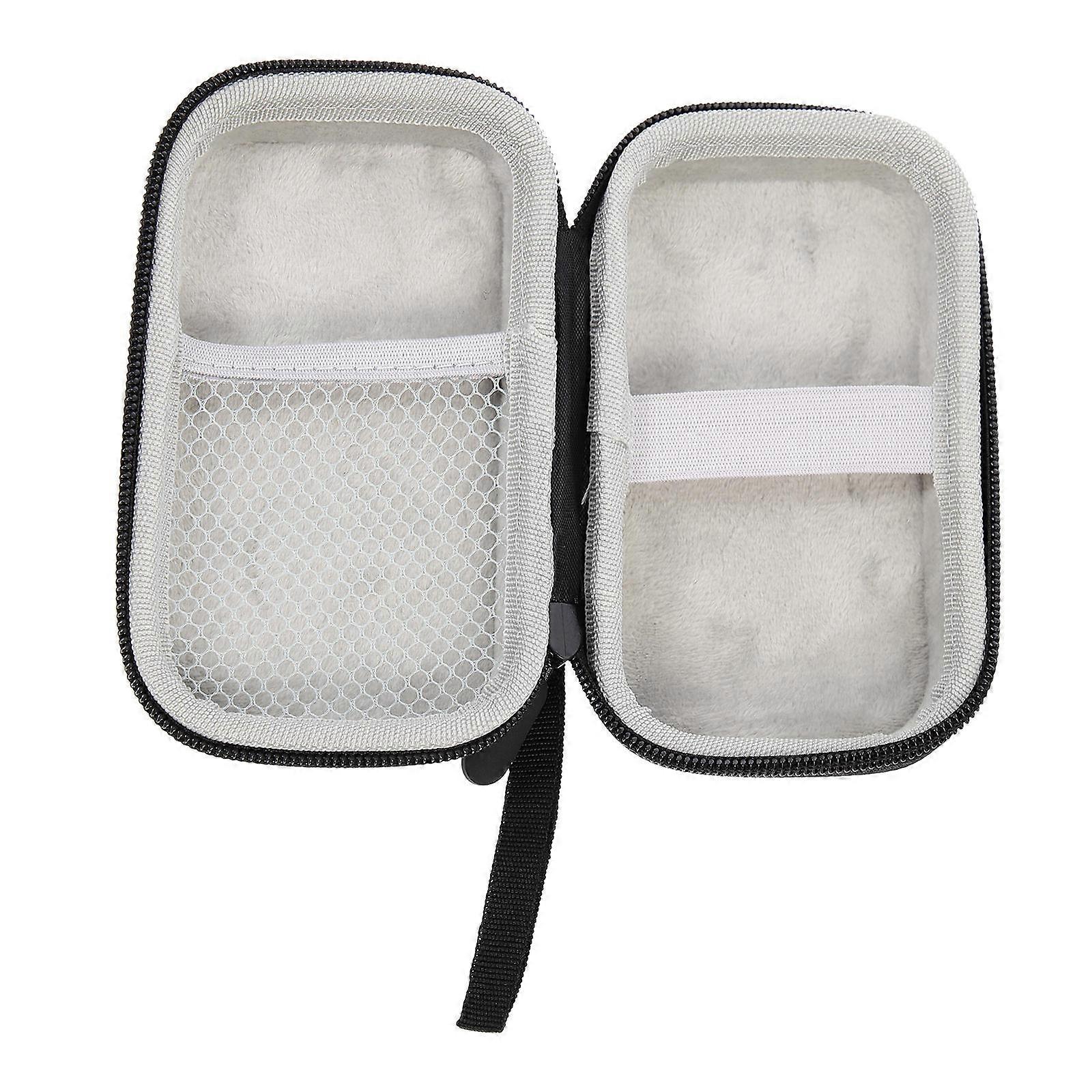 Portable Hard Mouse Case Metronome Carry Bag for Multifunctional Shockproof Storage Cables Accessories Travel Electronics