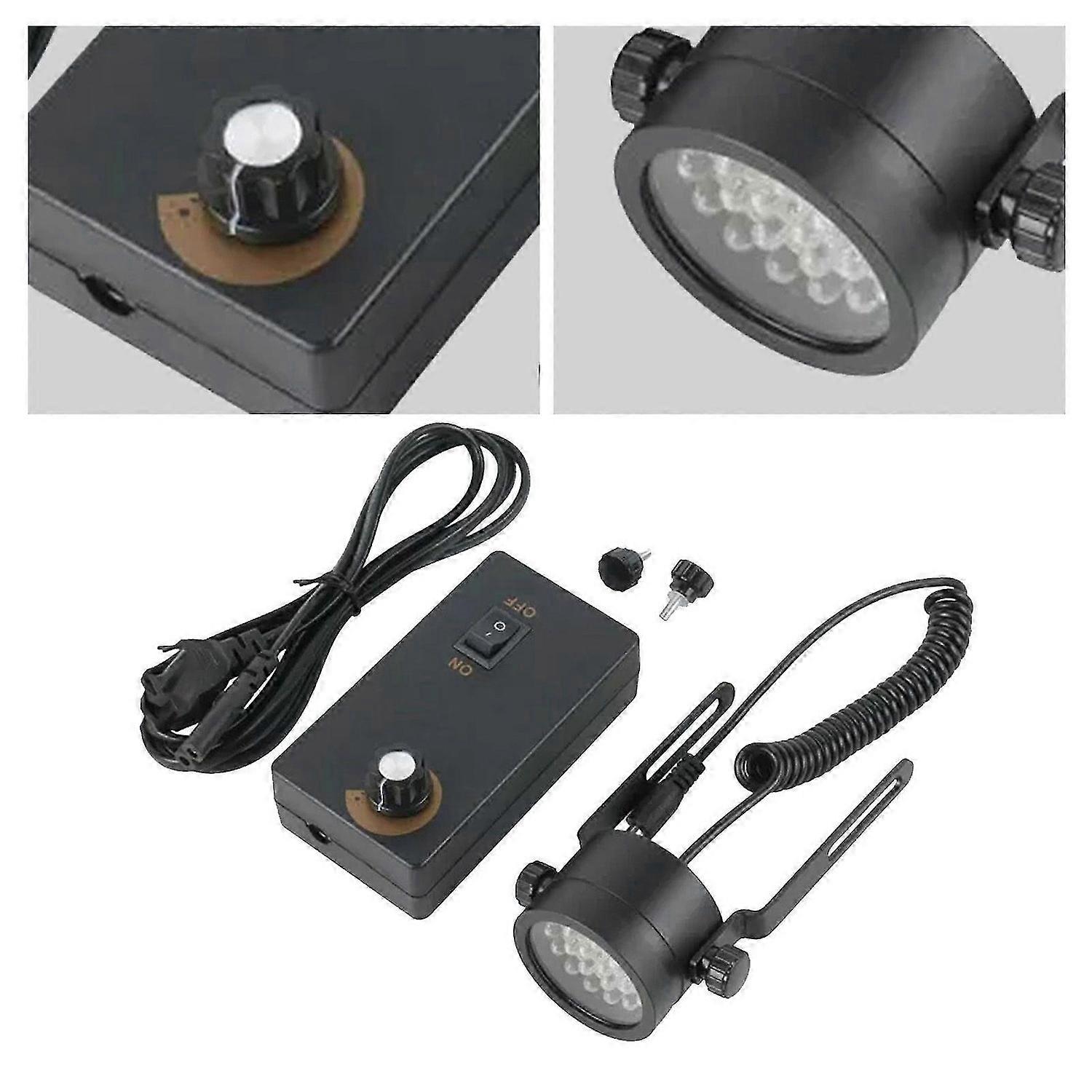 28LED Adjustable Angle Brightness Stereo Microscope Oblique Light Source 90-24B0