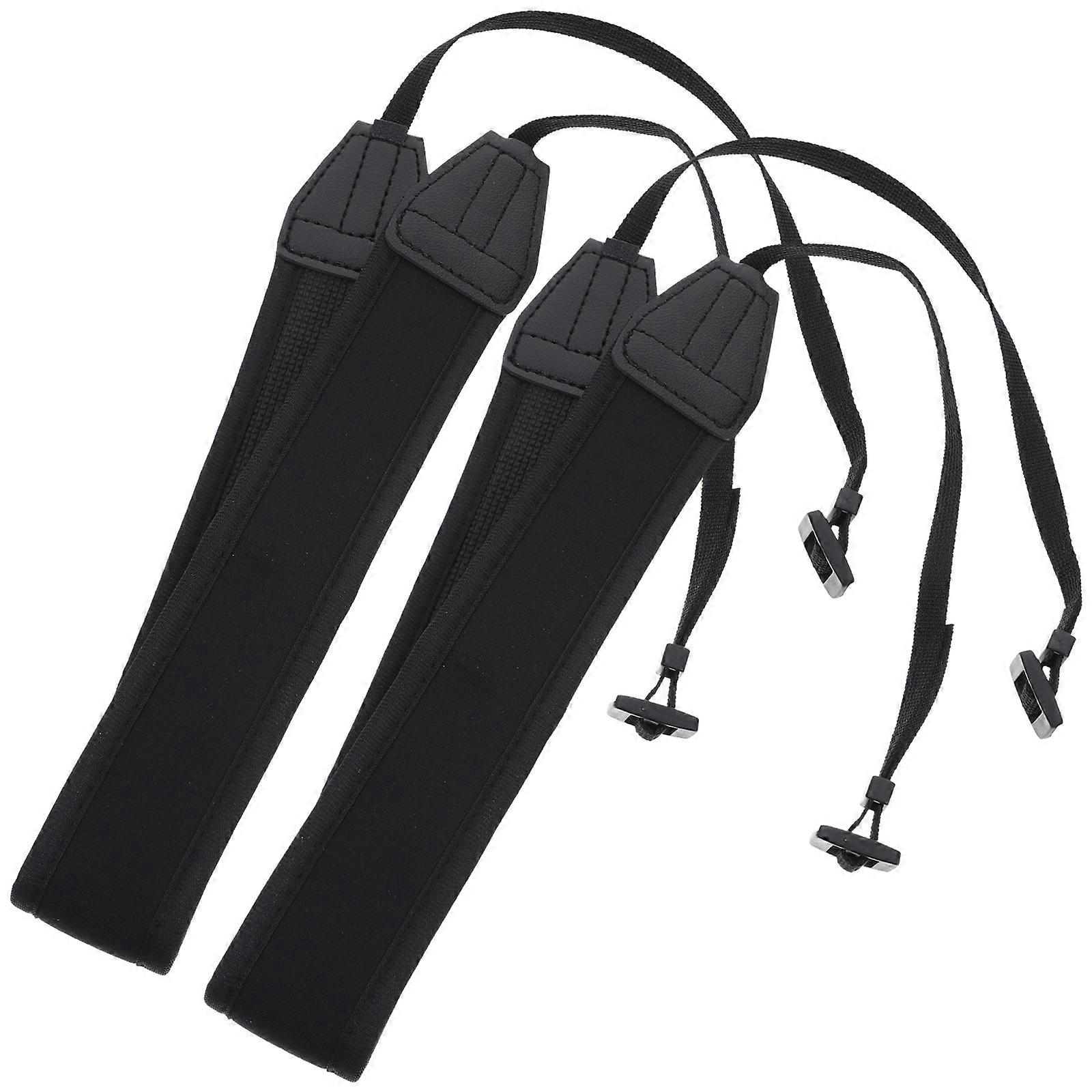 Neoprene Camera Strap Set Non Slip Shoulder & Neck Strap for DSLR & Mirrorless Cameras, Breathable & Comfortable Design for Photographers