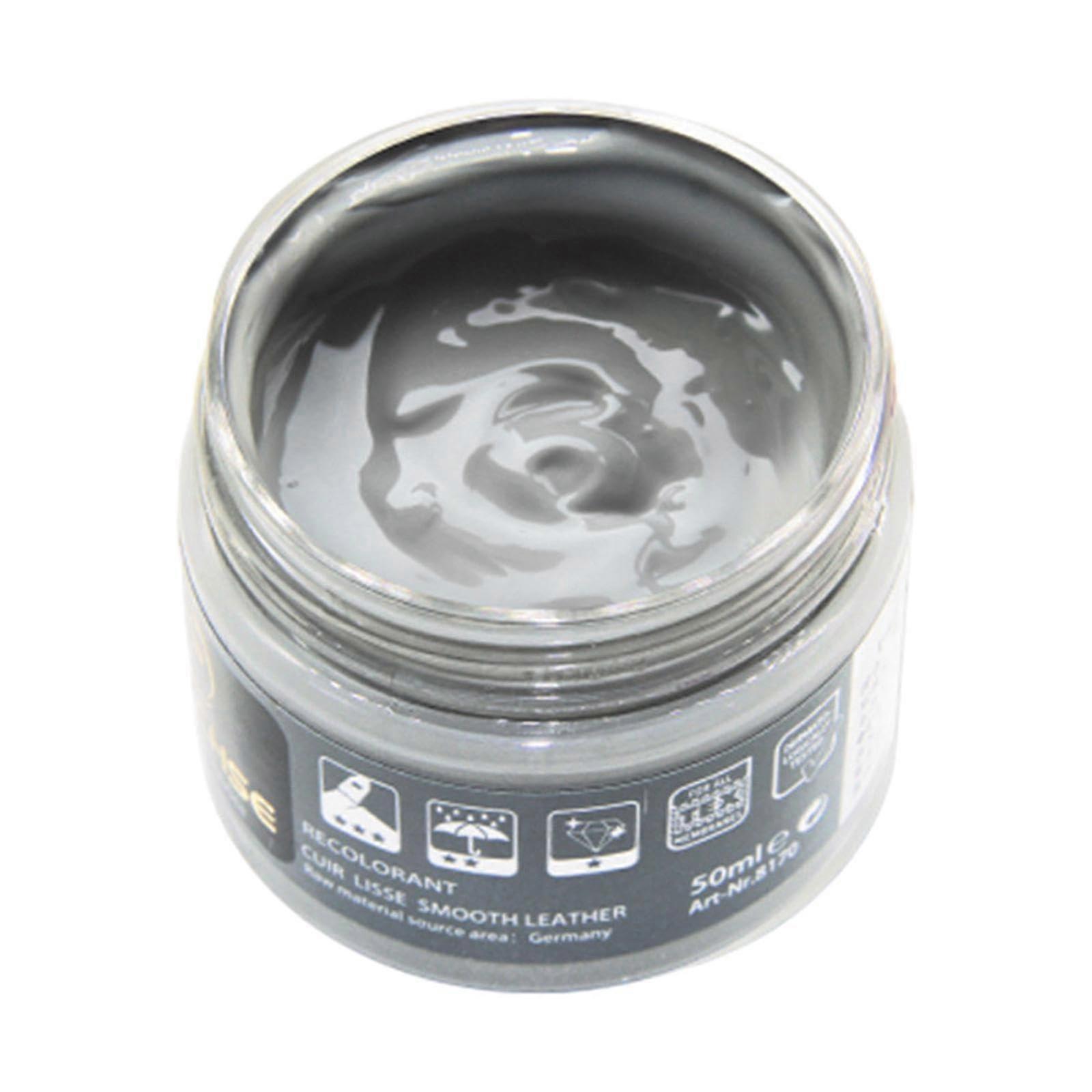 Color Refresh Balm For Worn Furniture And Car Seats Leather Color Renewal Paste Gray