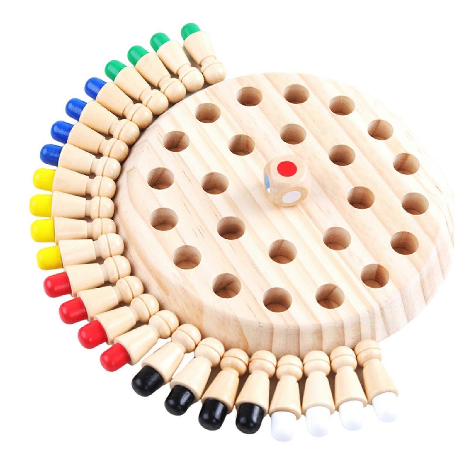 Memory Development Puzzle Game for Toddlers - Wooden Skill Building Board, Early Learning Toy, Memory Training for Kids