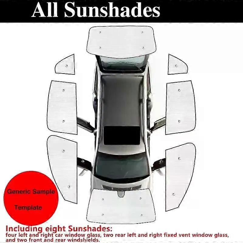 Full Coverage Sunshades for Jetour T2 Accessories 2023 2024 2025 Traveller ICH-X K3 Window Windshield Visor Car Anti-UV Curtain