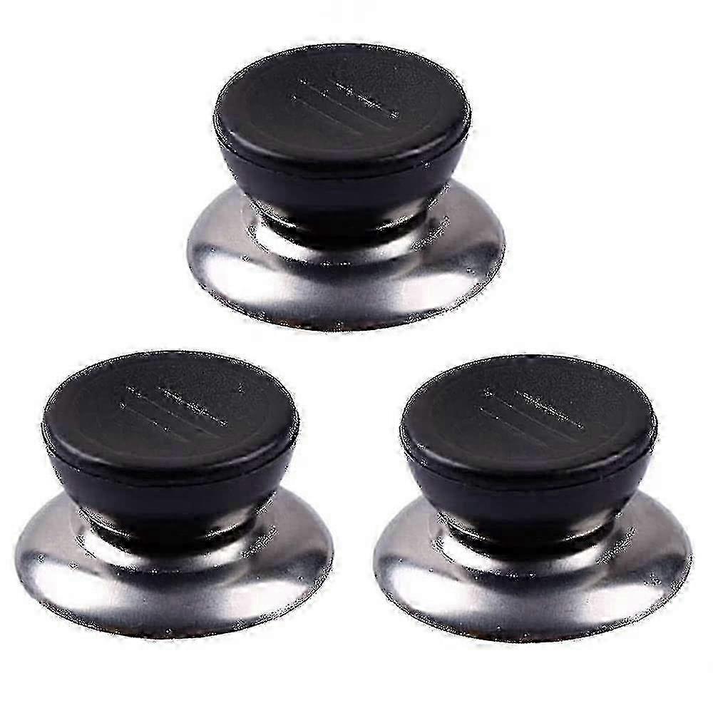 3pcs Replacement Pan Lid Knob Handles for Kitchen Cookware - Essential Replacement Parts for Cookware Maintenance
