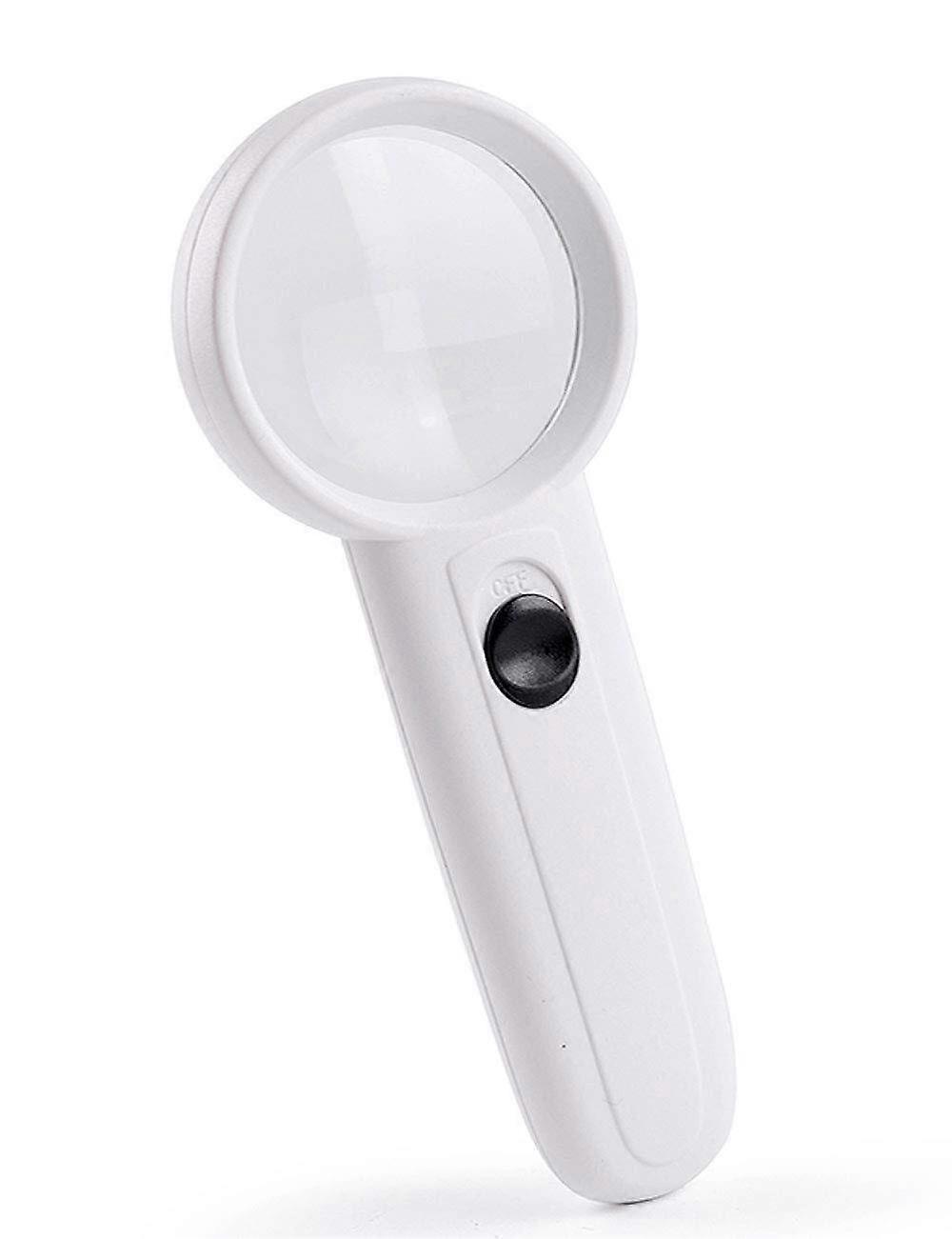 Lupen, educational hobby magnifiers, 5x handheld magnifier with LED light source