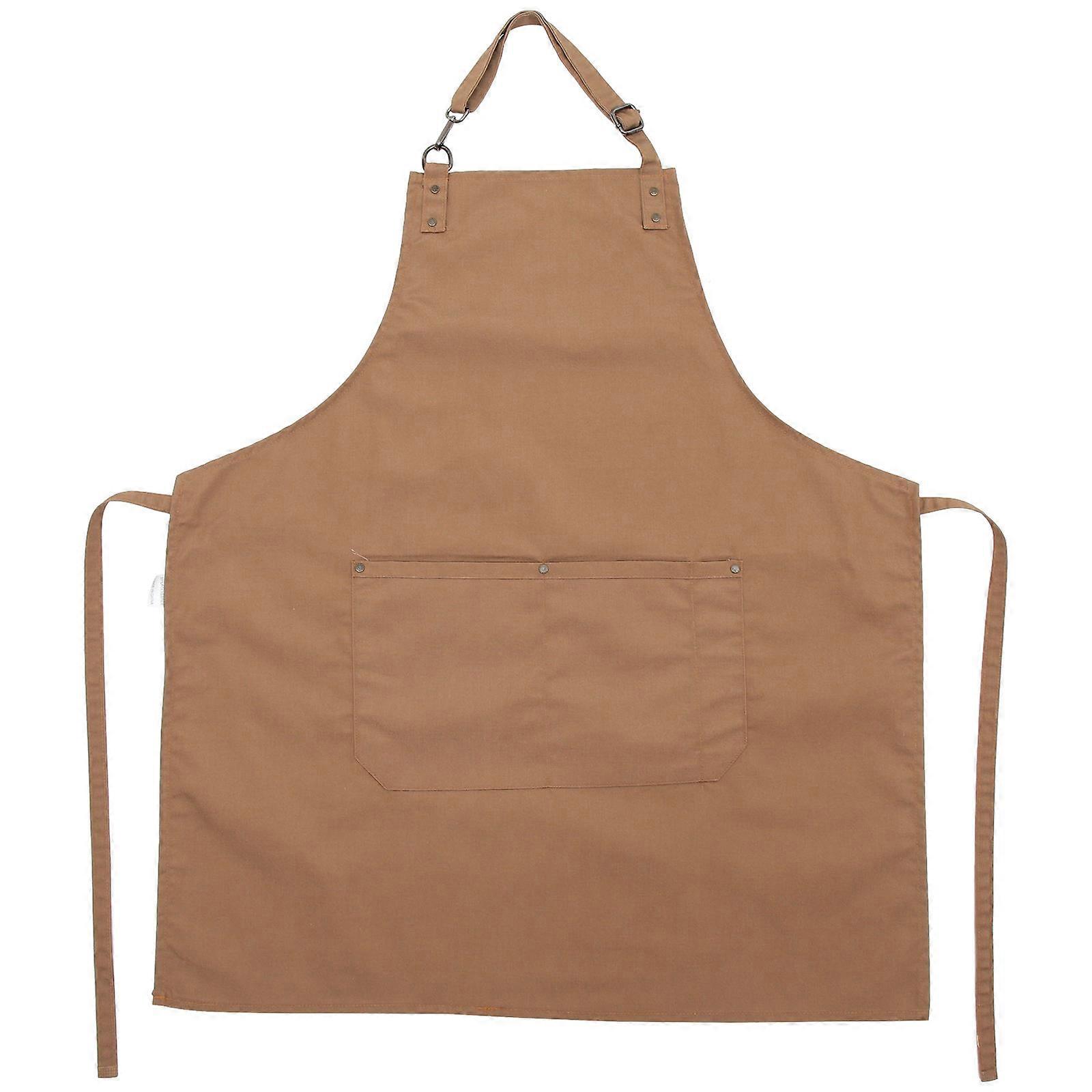Hair Stylist Aprons For Women Baking Apron Home Use Simple Appearance Hook Design Canvas 1Set