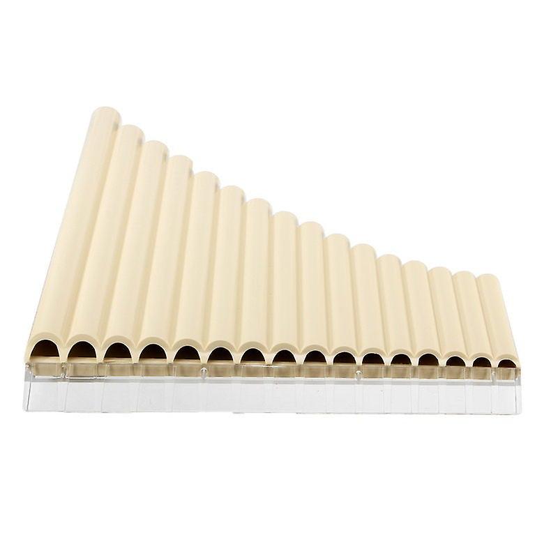16 Tube Eco Friendly Resin C Tone Pan Flute Easy Learning