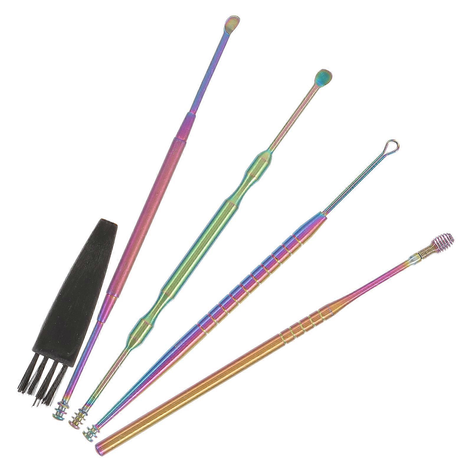 Ear Wax Removal Kit with Cleaning Brush – Durable, Portable, and Reusable Ear Cleaner Tool for Adults