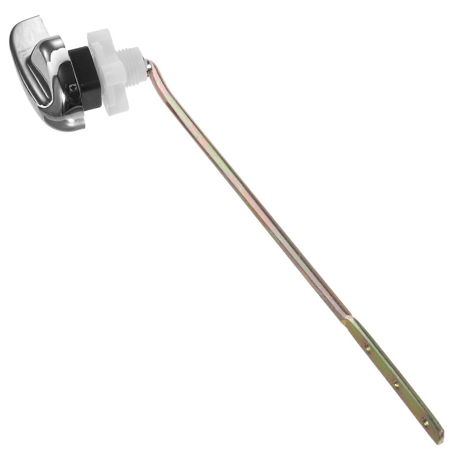 Toilet Tank Lever Replacement Ergonomic Design Home Bathroom Toilet Flush Lever 24.00X7.50X3.00CM ABS Carbon Steel 1Set