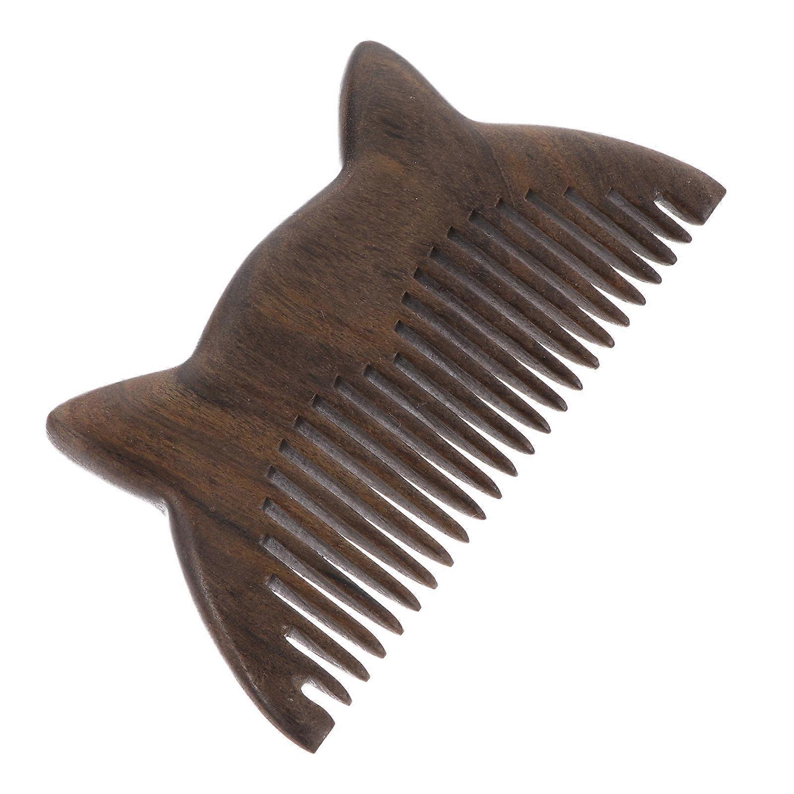 Here's a polished and engaging product description based on your input:
**Portable Sandalwood Comb – Lightweight & Compact Hair Care Tool for