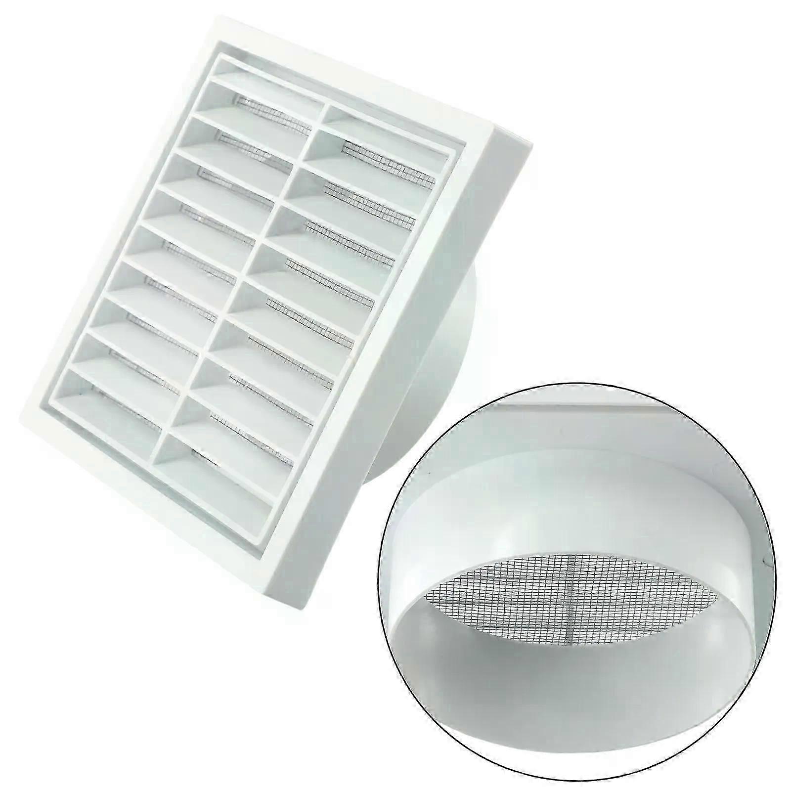 Efficient Ventilation Grille Durable PP Material Suitable Fit For  Wall Or Ceiling Openings Vermin And Rodent Protection White