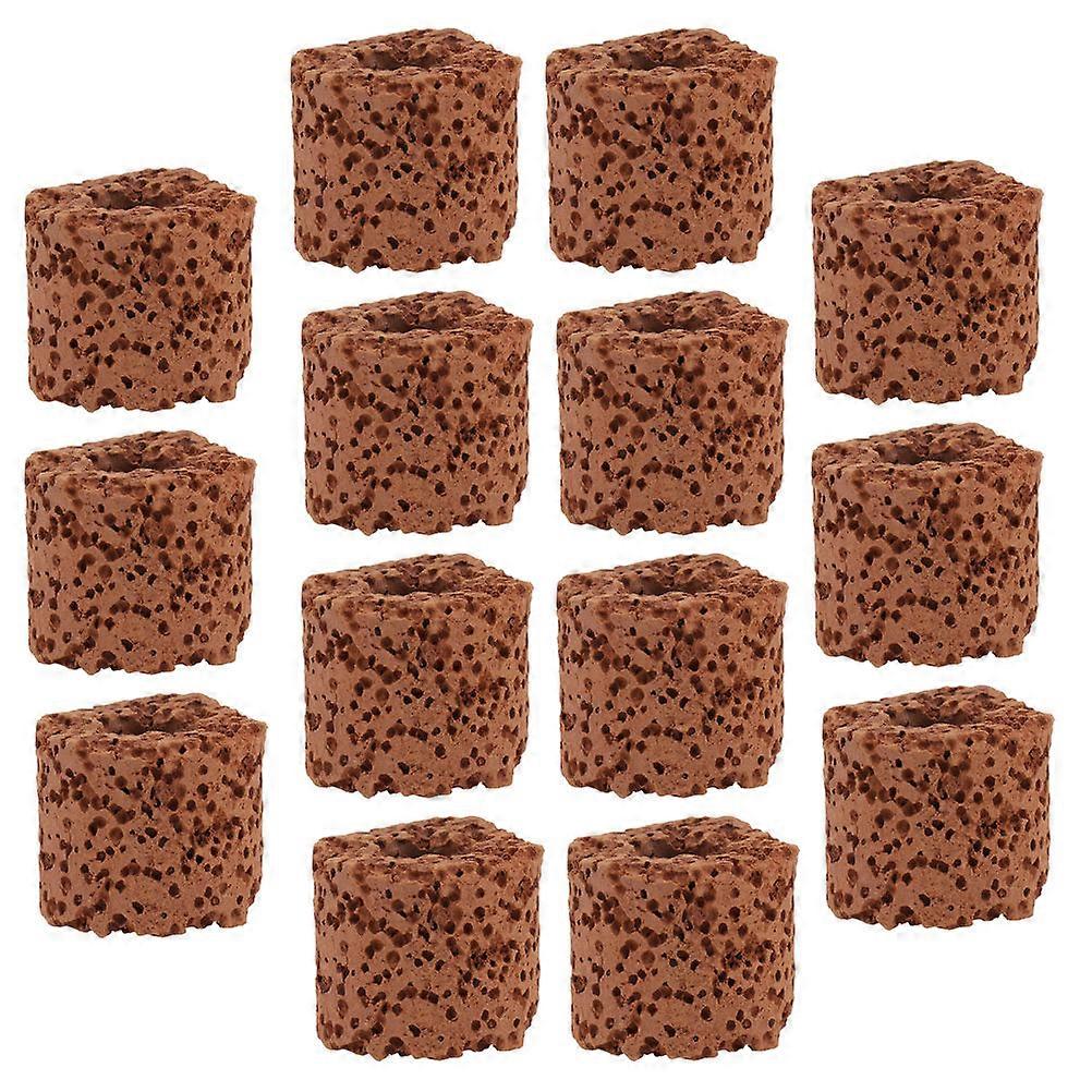 Aquascaping Water Grass Fixed Ring Underwater Plant Fixed Ring 1.80X1.80X1.80CM Pottery Aquarium Plant Holder 40Pcs