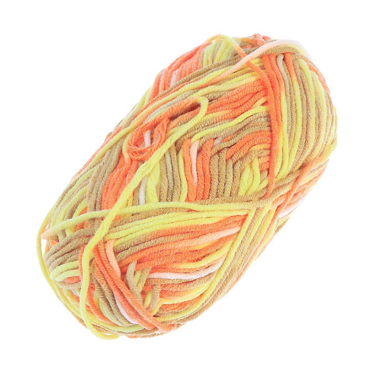 Milk Yarn Cotton Worsted-Weight Knitting Diy For Shoes Hats Scarves 1Pack
