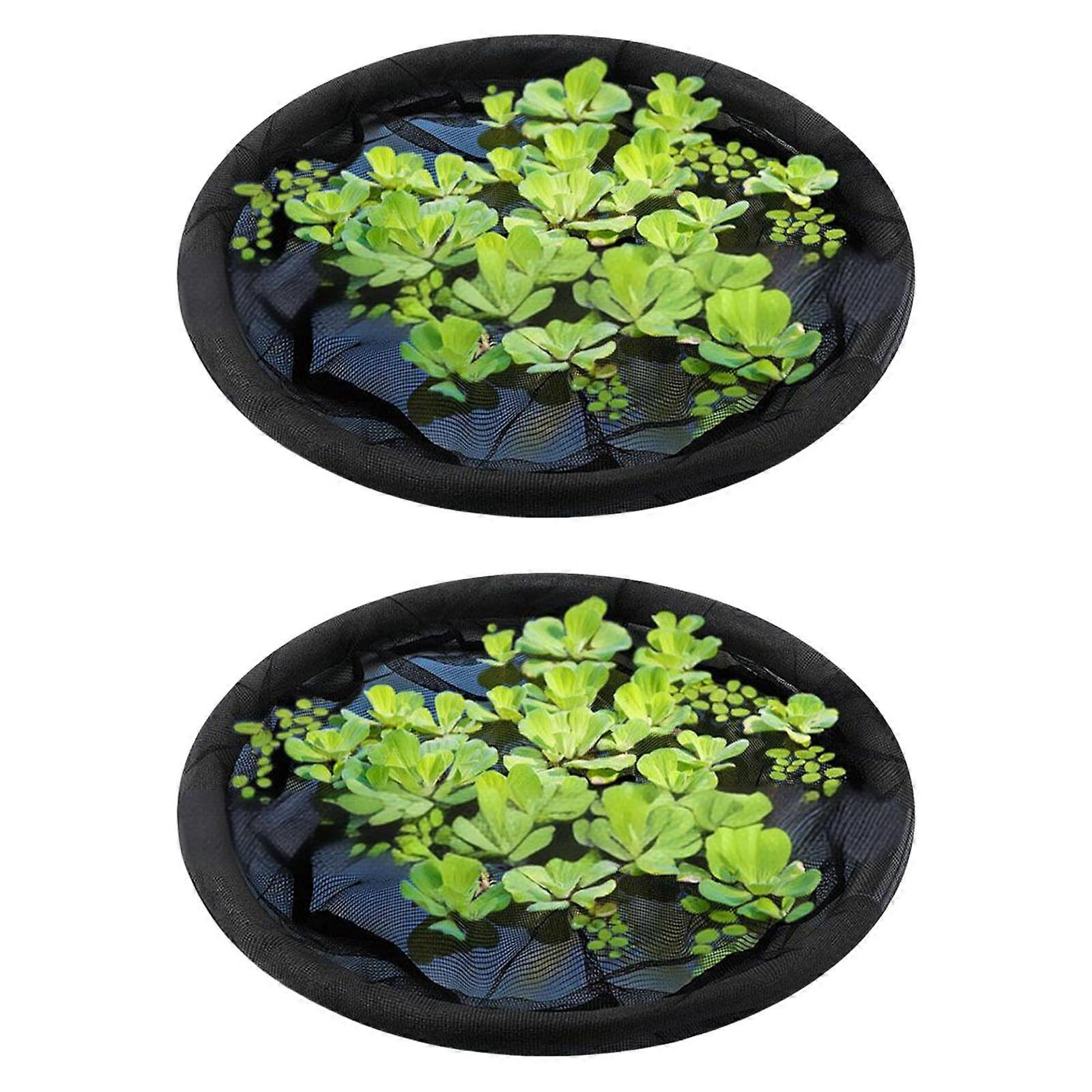 Durability Polyester Pond Plant Protecting Net Floating Flower Fish Barrier For Gardens And Fish Pond With Ventilated  80cm
