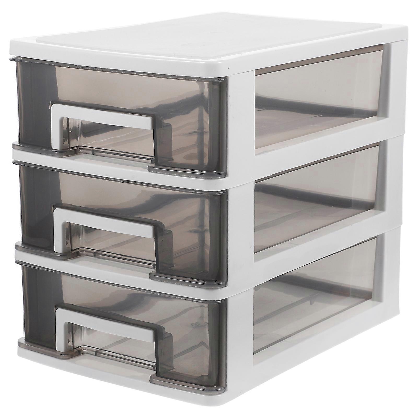Desktop Drawer Organizer Multi Layer Chest Box Small Plastic Office Storage Box Cosmetic Holder