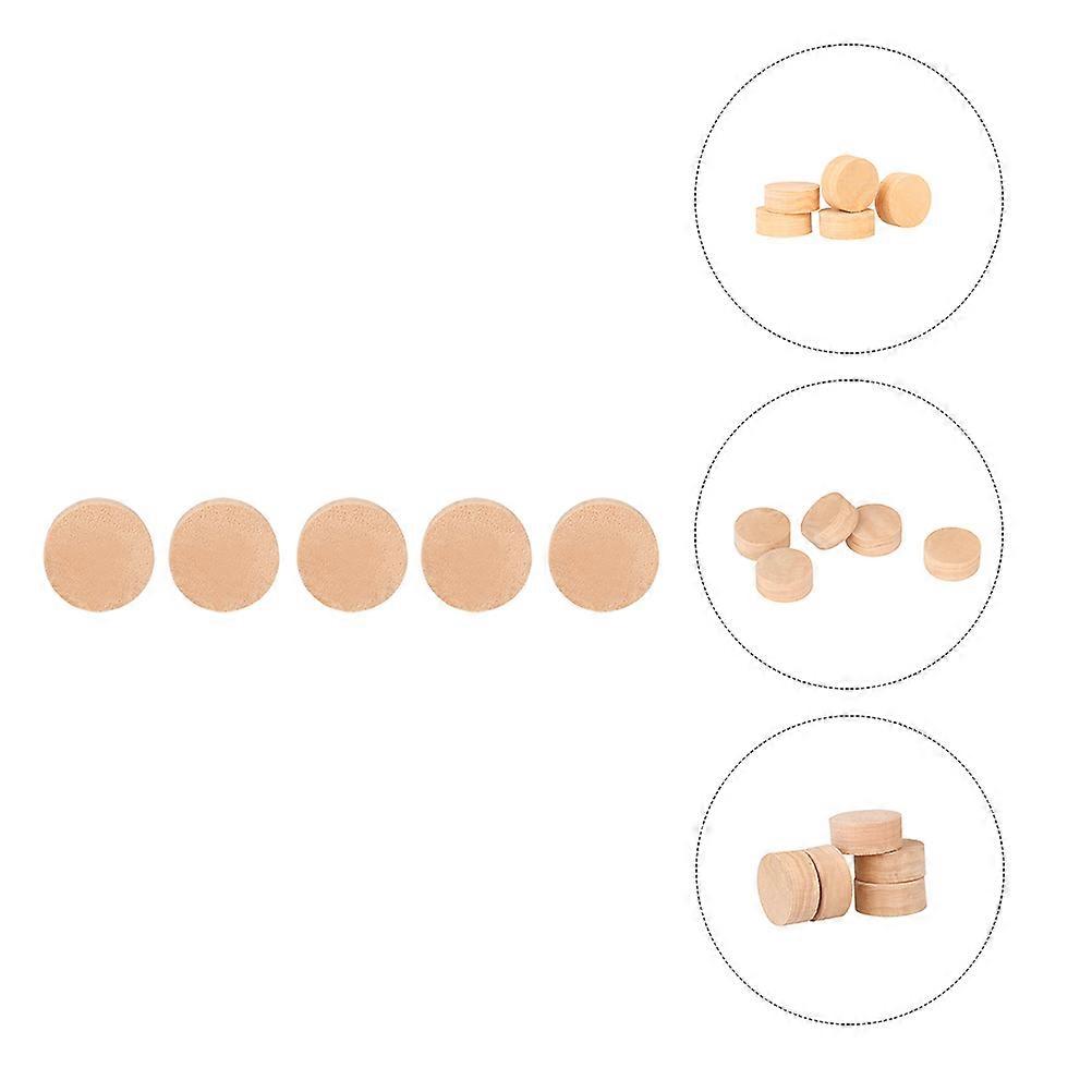 5pcs Trombone Water Key Cork Pads, Natural Cork Plugs for Trombone & Trumpet Spit Valve Repair, Wear Resistant Sealing Pads