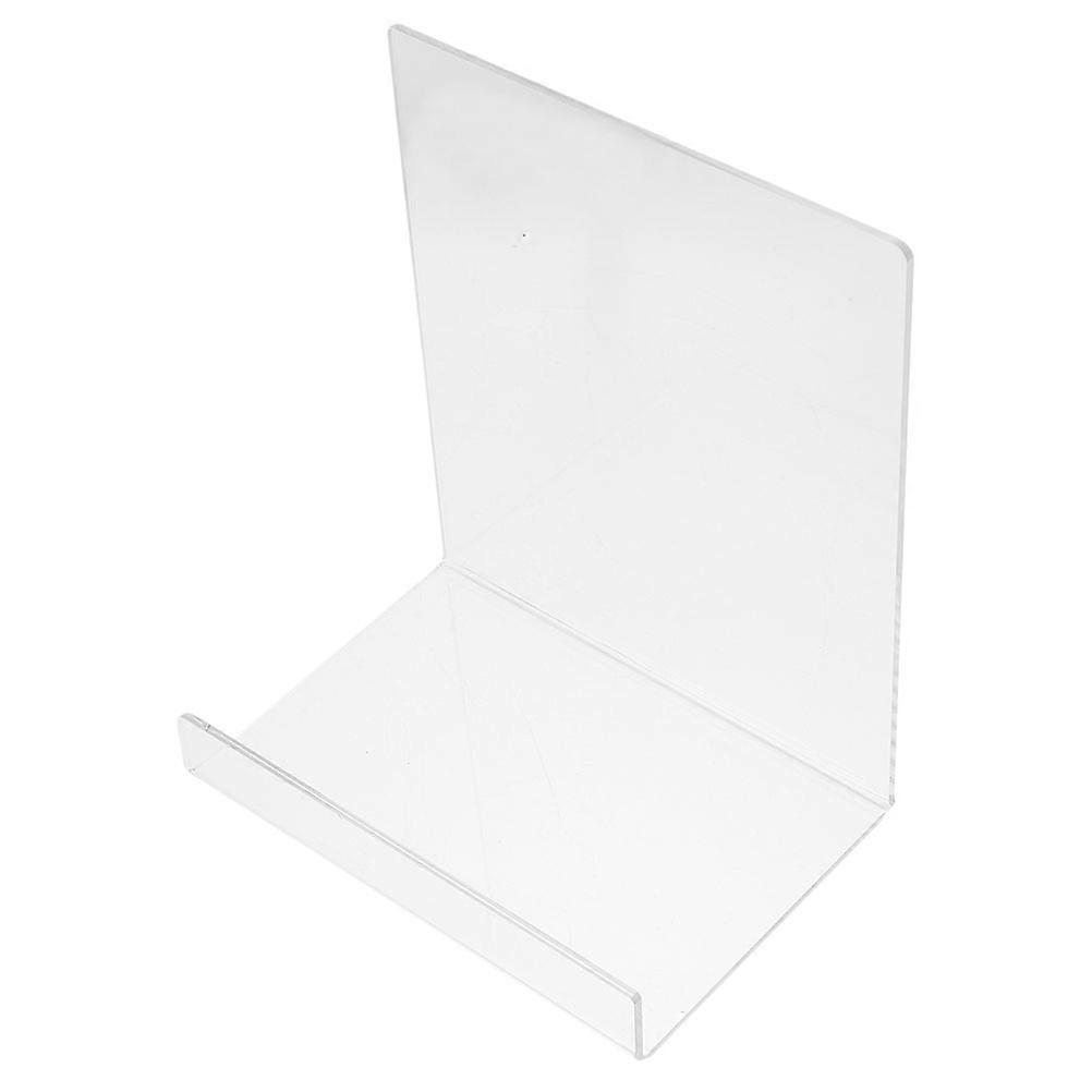 Porte-revues transparent Porte-livres pratique Transparent Simple Design Bureau Organisation 20.00X20.00X10.50cm