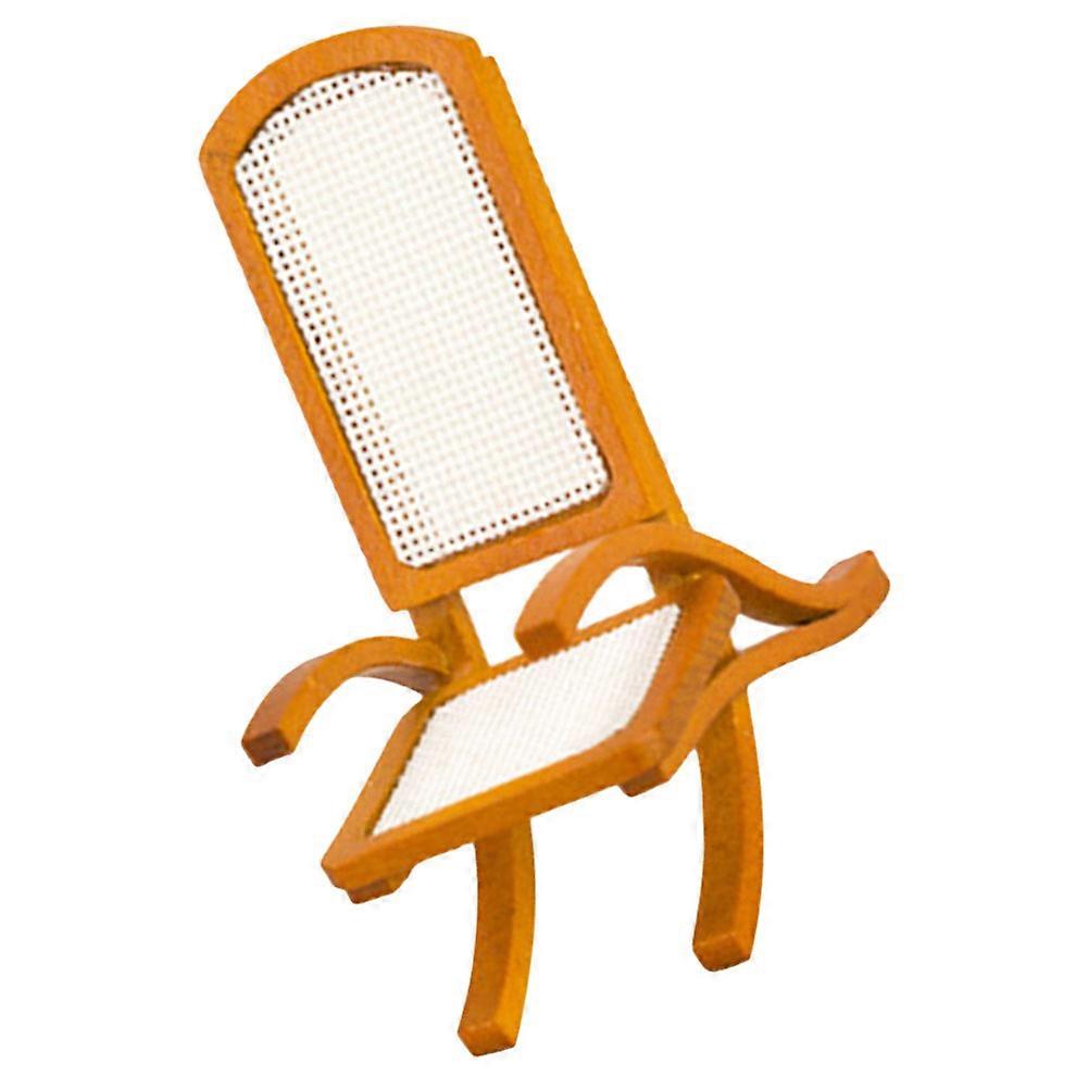 Miniature Armchair Vintage Chair Tiny Furniture Model Dollhouse Mini Chair Model