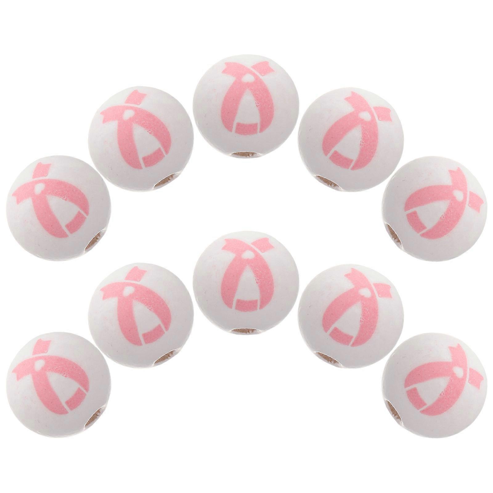 Natural Look Round Wooden Beads 50Pcs For DIY Activities Suited For Craft Projects Ideal For And